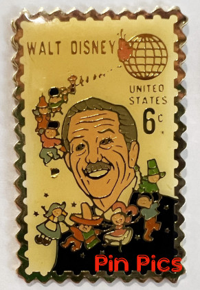 Walt Disney - USA Postage 6¢ Stamp - It's a Small World - White Globe