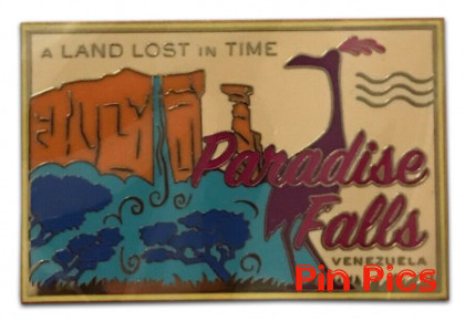 D23 - Kevin - Pixar UP - Paradise Falls - Venezuela - Postcard - A Land Lost in Time