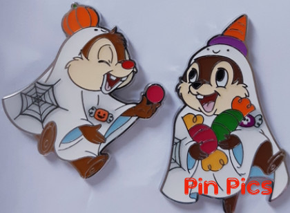 SDR - Chip and Dale - Halloween Ghosts Set