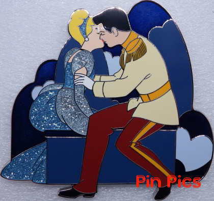 WDI - Cinderella and Prince Charming - Kissing - 70th Anniversary