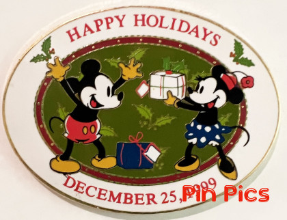 WDW - Mickey & Minnie - Happy Holidays December 25, 1999