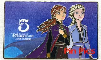 SDR - Anna and Elsa - Frozen  - 5 - Fifth Anniversary Ticket - Mystery