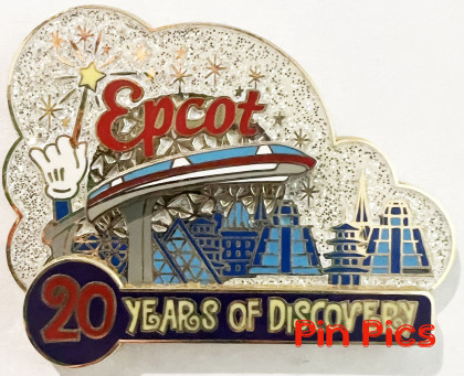 WDW - Monorail - Epcot - Celebrating 20 Years of Discovery
