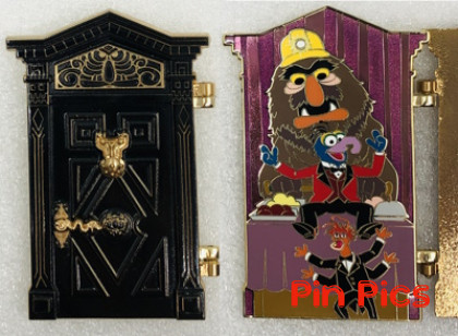 WDI - Sweetums, Gonzo and Pepe - Muppets Haunted Mansion - Door