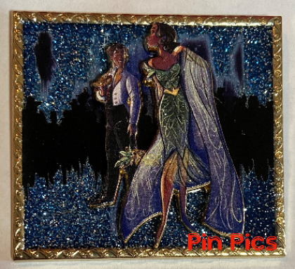 D23 - Tiana and Naveen - Midnight Masquerade Portrait - Princess and the Frog