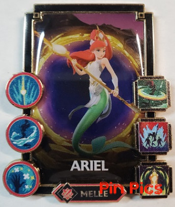 D23 Expo 2022 - Ariel - The Little Mermaid - Mirrorverse fighter pose