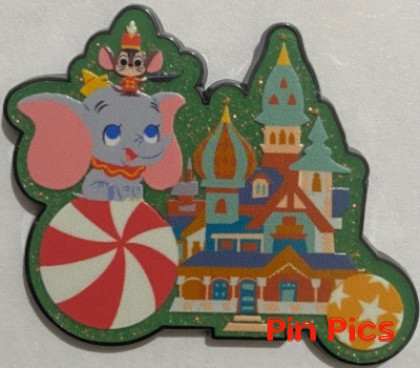 HKDL - Dumbo andTimothy - Mystic Manor - Character Park Attractions - Pin Trading Carnival
