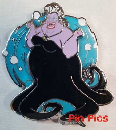 Ursula - Little Mermaid - Blue Wave with Bubbles