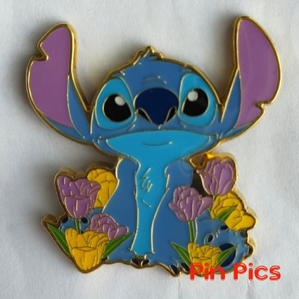 no lilo STITCH lrg Embroidery Book Bag Pin Trading Disney Pin Collections