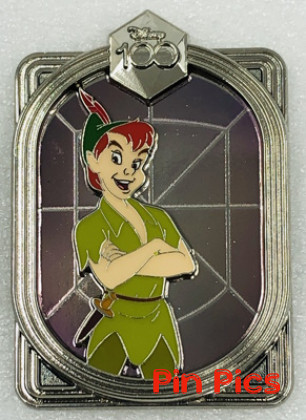 DEC - Peter Pan - Celebrating With Character - Disney 100 - Silver Frame