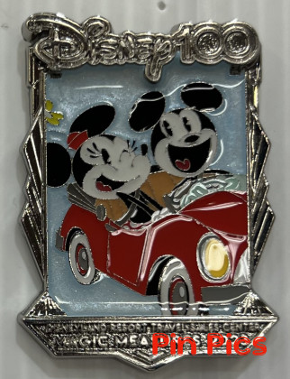 DL - Mickey and Minnie Mouse in Red Convertible - Runaway Railway - Magic Measures 2023