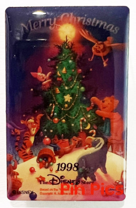 JDS - Pooh & Friends - Chrismas 1998 - Christmas 2002 -  Disney Store 10th Anniversary