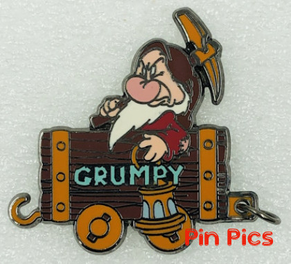 DIS - Grumpy - Mine Car Train - 100 Years of Dreams - Pin 24 - Snow White and the Seven Dwarfs