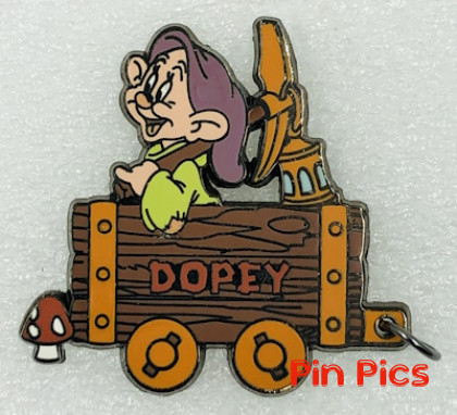 DIS - Dopey - Mine Car Train - 100 Years of Dreams - Pin 31 - Snow White and the Seven Dwarfs