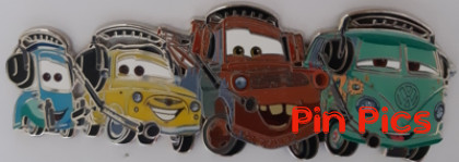 DLP - Guido, Luigi, Mater and Fillmore - Cars - Team