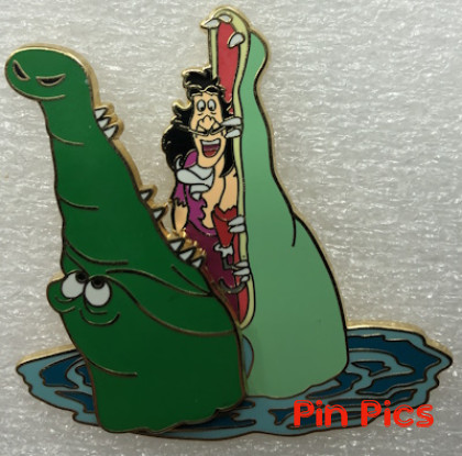 Captain Hook in Tick Tock the Crocodile - Peter Pan