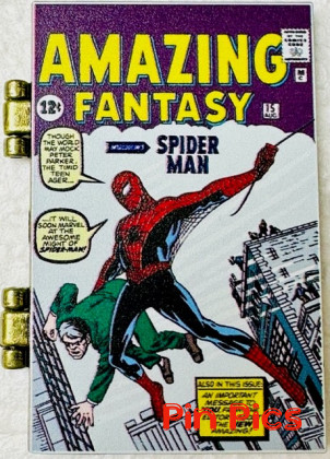 Spider Man - Amazing Fantasy - Marvel First Appearance Heroes - Hinged Comic Book