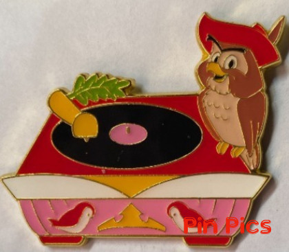 Loungefly - Owl - Princess Sidekick Record Player - Sleeping Beauty - Mystery
