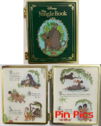 Loungefly - Baloo, Mowgli, Shere Khan, Bagheera and Kaa - Jungle Book - Book - Jumbo