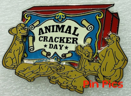 Pongo, Simba, Dumbo, Bambi and Baloo - Animal Cracker Day