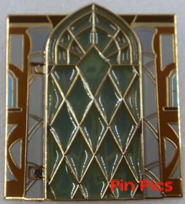 34789 - Disney Auctions - Evil Queen - Stained Glass Door