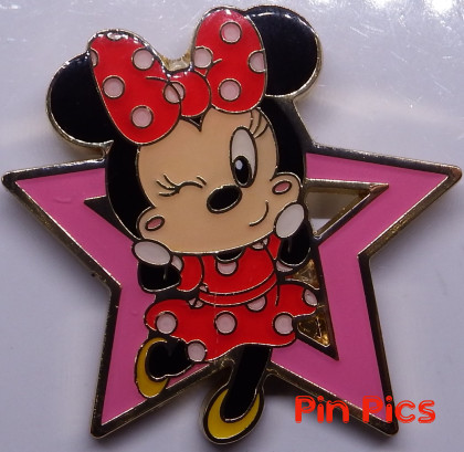 SDR - Winking Minnie - Pink Star