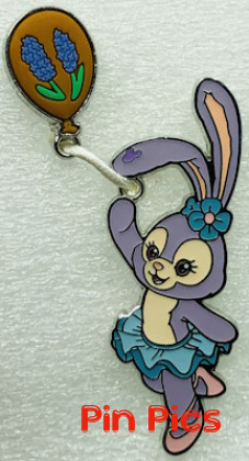 D23 - StellaLou - Expo 2022 Duffy and Friends Set - Spring Surprise - Purple Bunny Rabbit with Balloon