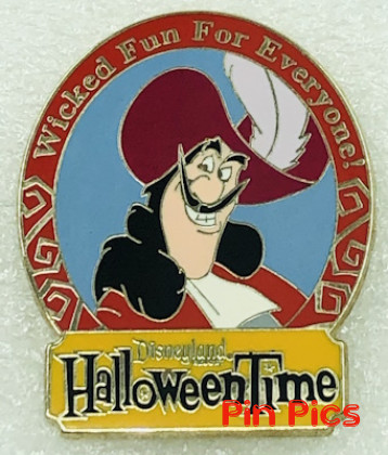 DL - Captain Hook - Peter Pan - HalloweenTime - Annual Passholder