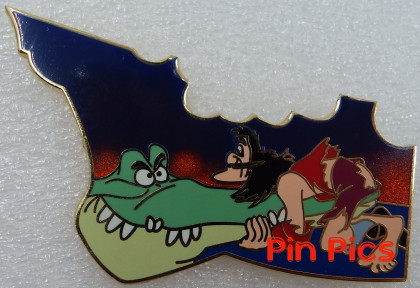 WDW - Tick-Tock & Captain Hook - Peter Pan Pirate Ship Puzzle - Happiest Pin Celebration On Earth