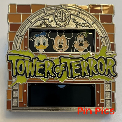 TDR - Donald, Mickey, Goofy - Tower of Terror - Slider