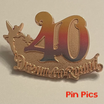 TDR - Tinker Bell - Pinocchio - Dream Go Round - 40th Anniversary