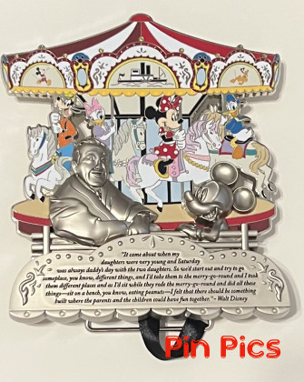 Walt, Mickey, Minnie, Donald, Daisy, Goofy - Carousel - One Family Event - Jumbo
