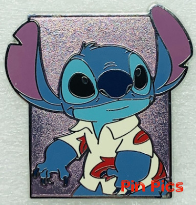 Stitch - White Shirt with Red Leaves - Lilo and Stitch - Experiment 626 - Mystery