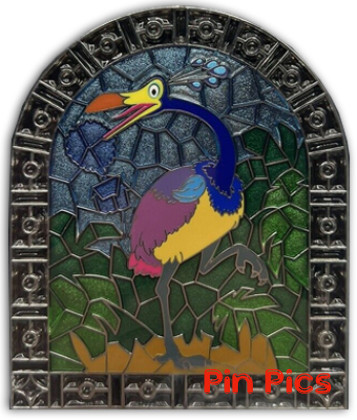 WDI - Kevin - Birds - Stained Glass Mosaic - Up