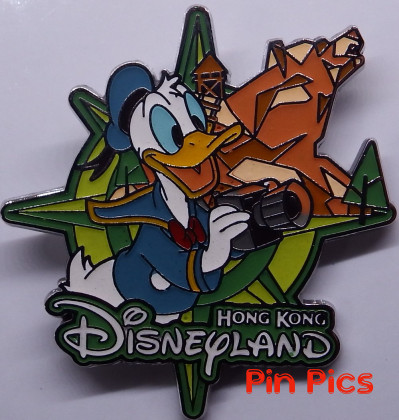 HKDL - Donald Duck - Grizzly Gulch - Booster