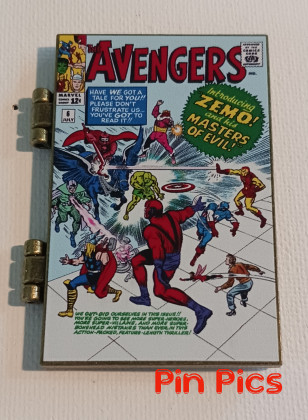 Avengers - Zemo - Marvel First Appearance Villains - Hinged Comic Book