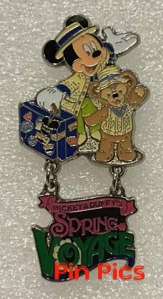 TDS - Mickey and Duffy - Spring Voyage - Dangle