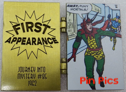 156668 - Loki - Journey Into Mystery - Marvel First Appearance Villains - Hinged Comic Book