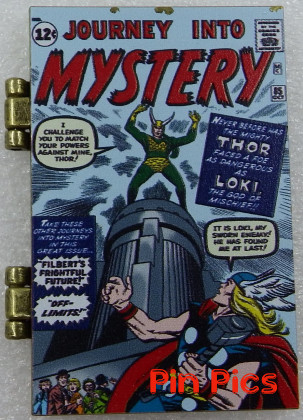 Loki - Journey Into Mystery - Marvel First Appearance Villains - Hinged Comic Book