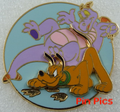 WDW - Figment with Pluto - Epcot -  Search For Imagination Pin Event