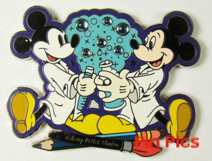 WDW - Mickey Mouse - Scientist - Journey Through Time Pin Event 2003