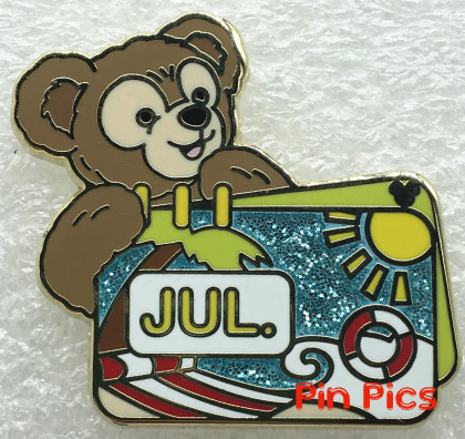 SDR - Duffy the Bear - July - Calendar Month - Hidden Mickey 2023
