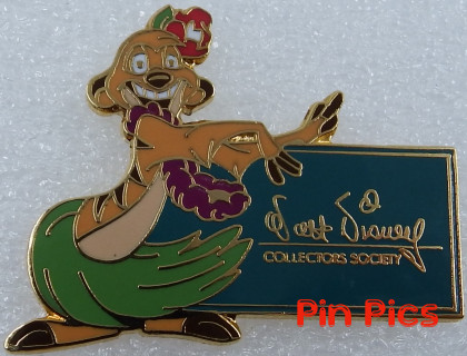 Timon - The Lion King - Walt Disney Collectors Society - Membership Pin - Hula
