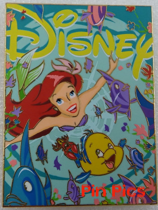 Disney Catalog - Ariel & Flounder - Catalog Cover Art