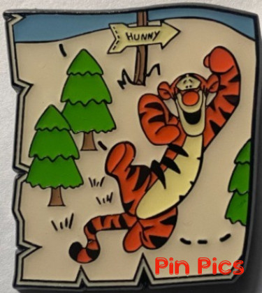 Loungefly - Tigger - Hunny - Winnie the Pooh - Map - Puzzle - Mystery