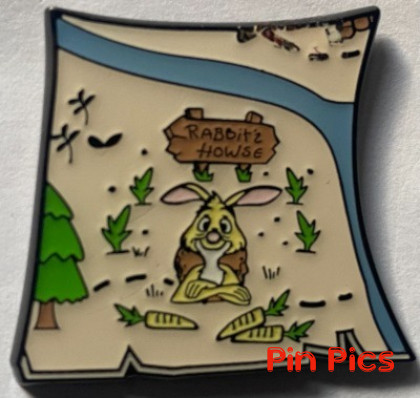 Loungefly - Rabbit - Rabbits Howse - Winnie the Pooh - Map - Puzzle - Mystery