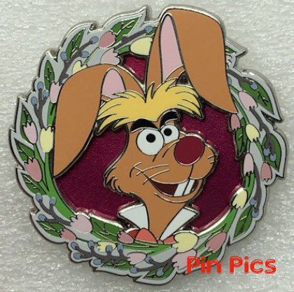 DSSH - March Hare - Alice in Wonderland - Spring Wreath