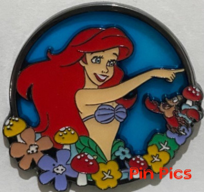 Loungefly - Ariel - Princess Flower & Mushroom Window - Mystery - Little Mermaid