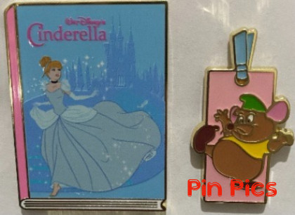 Uncas - Cinderella & Gus - Princess Book & Bookmark - Mystery - Cinderella
