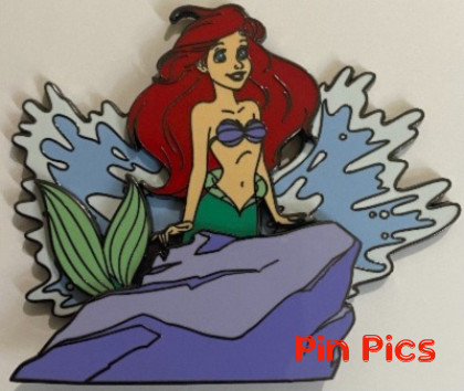 Loungefly - Ariel on Rocks - Slider - Jumbo - Little Mermaid